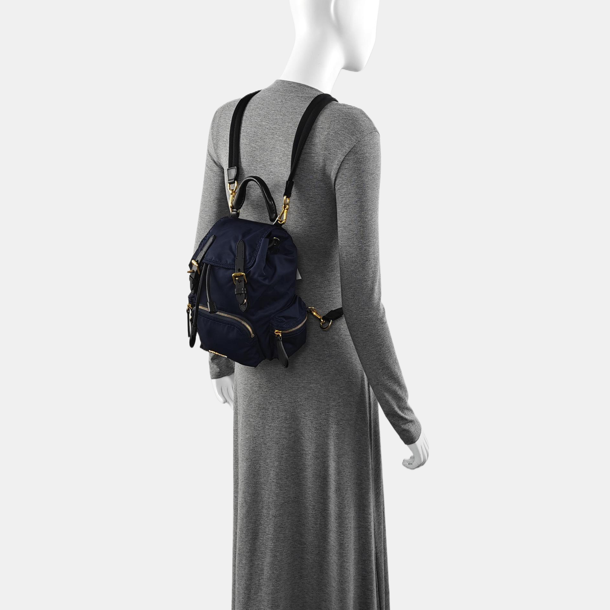 The Rucksack Nylon Blue