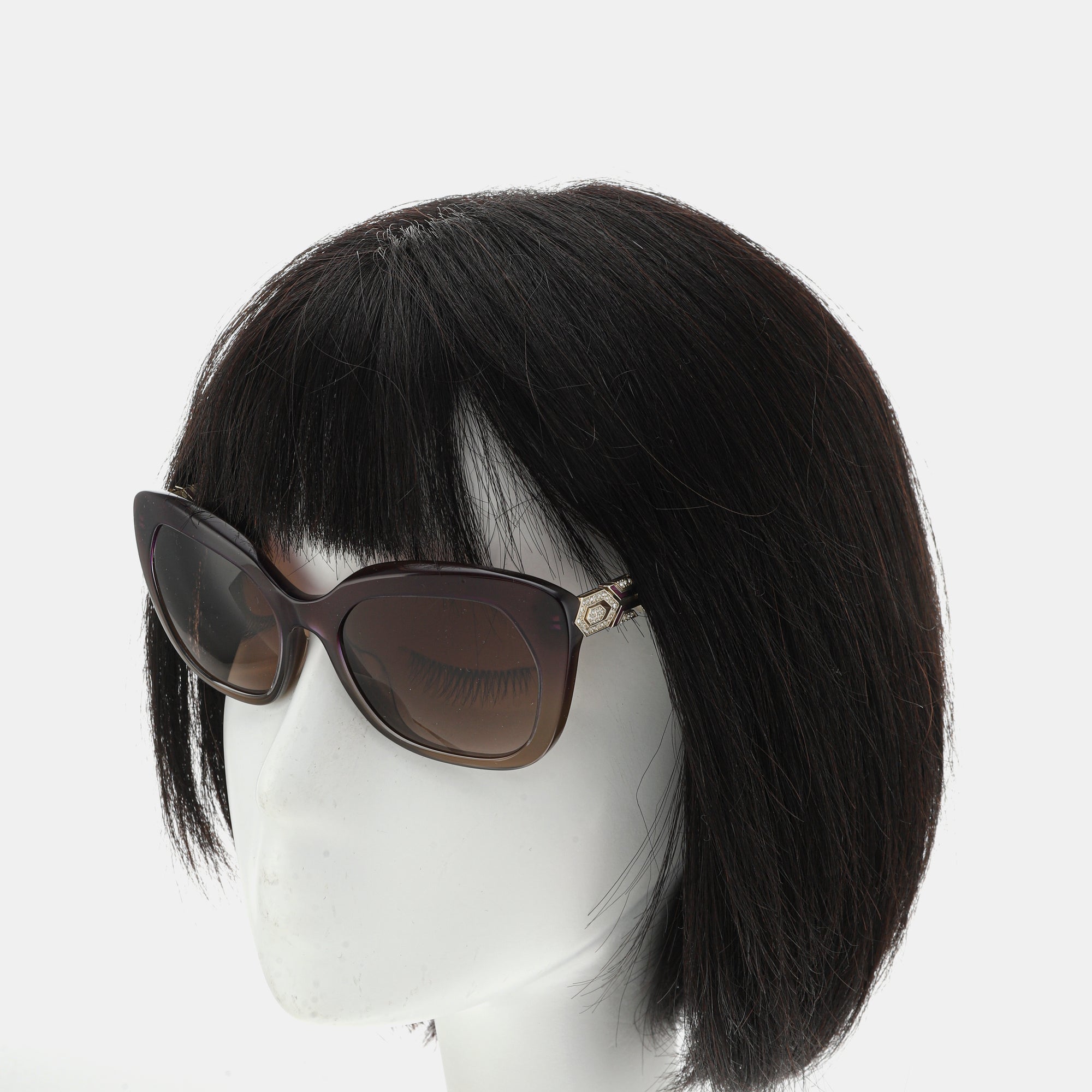 Brown Synthetic Sunglasses