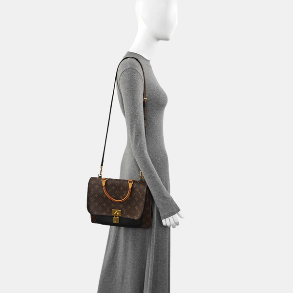 MARIGNAN Monogram Coated Canvas Brown