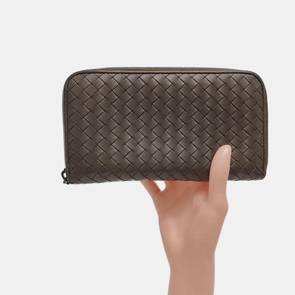 Lambskin Wallet Brown