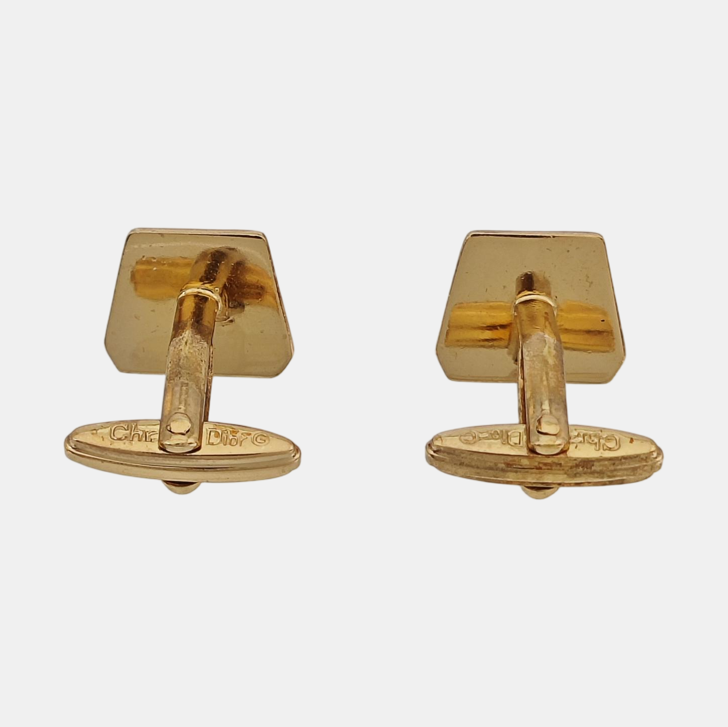 Metal Cufflink Gold