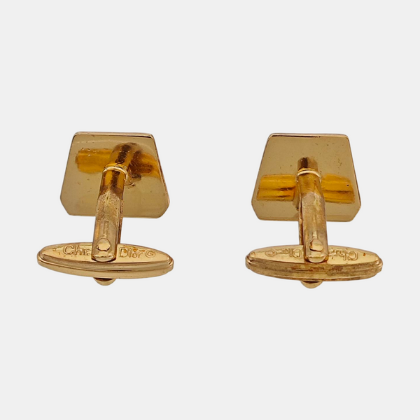 Metal Cufflink Gold
