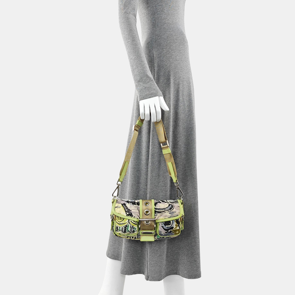Nylon Shoulder Bag Multicolor