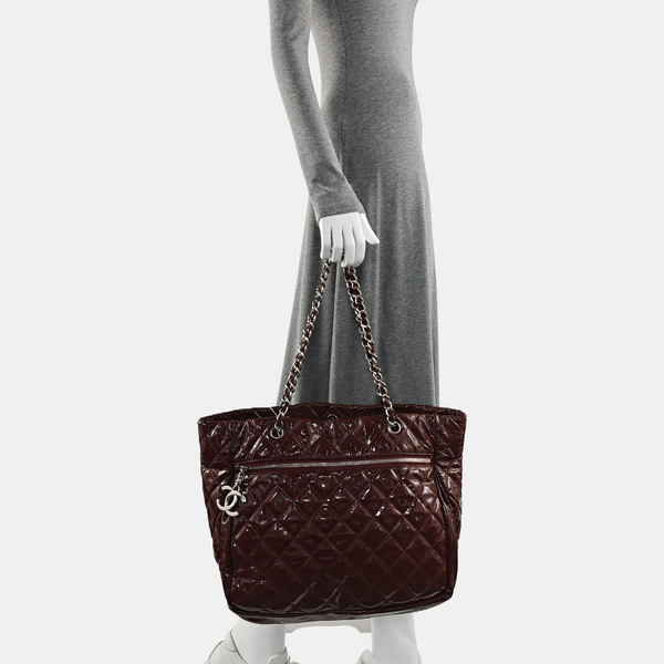Quilted Calfskin Red