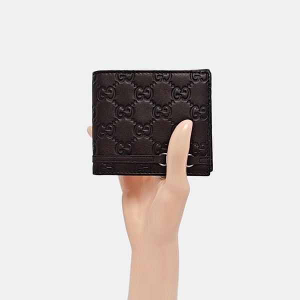 Signature Monogram Calfskin Brown