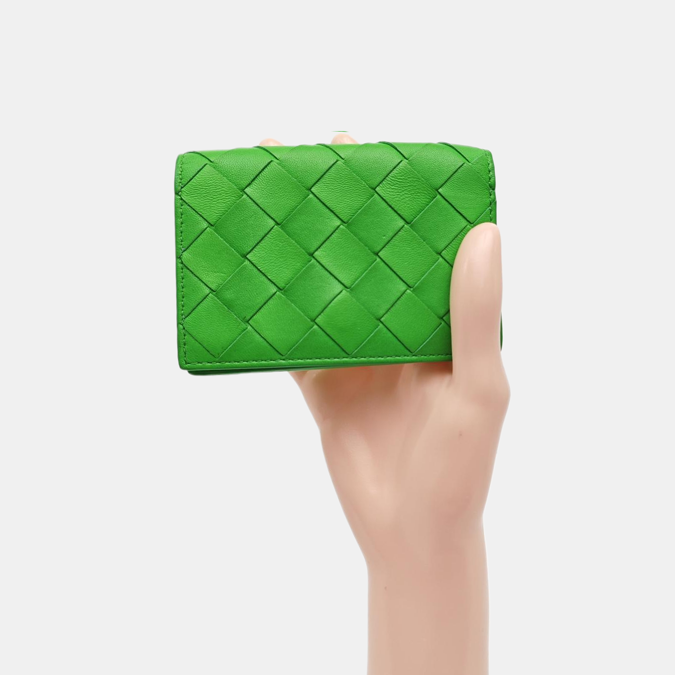 Calfskin Wallet Green