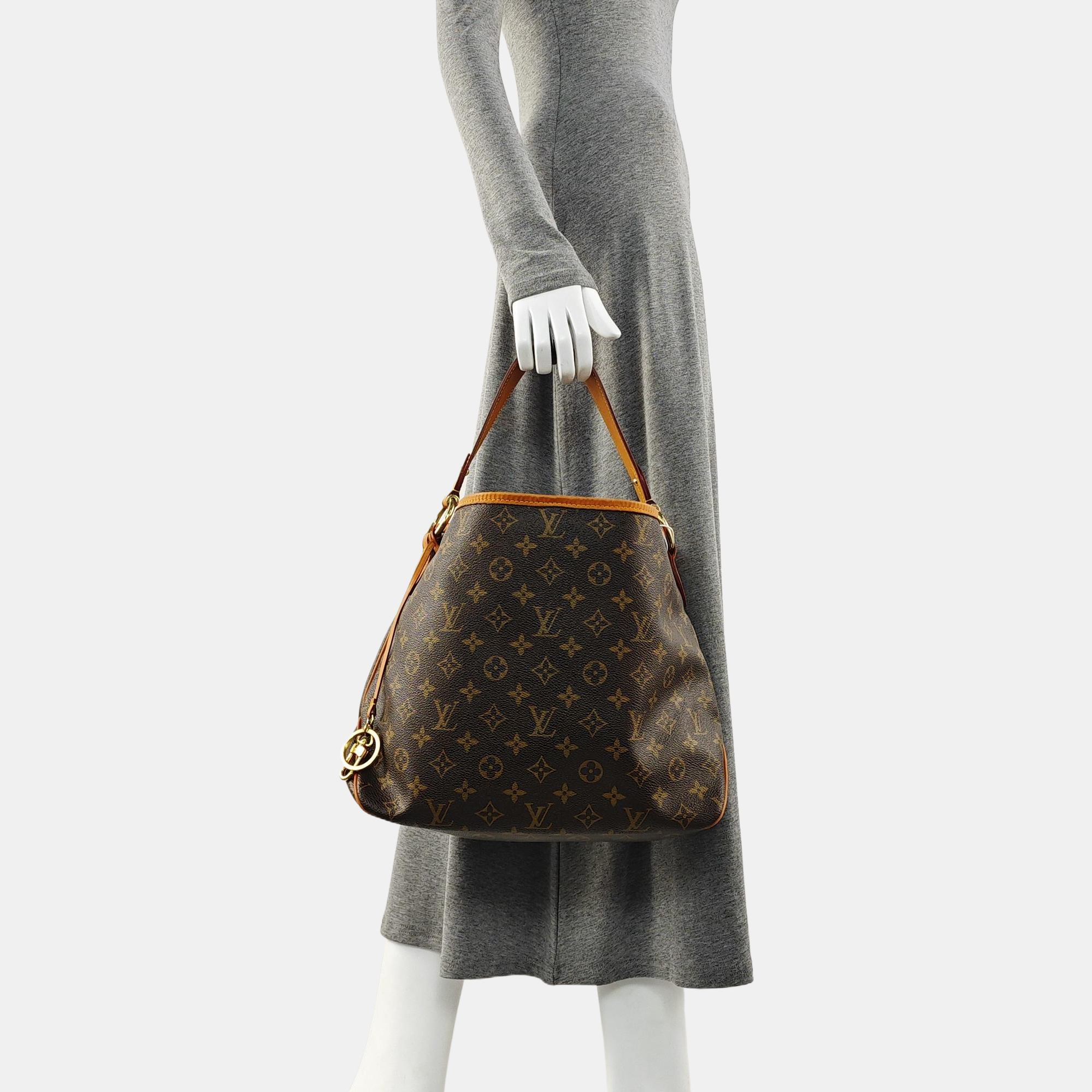 VINTAGE SULLY PM Monogram Coated Canvas Brown