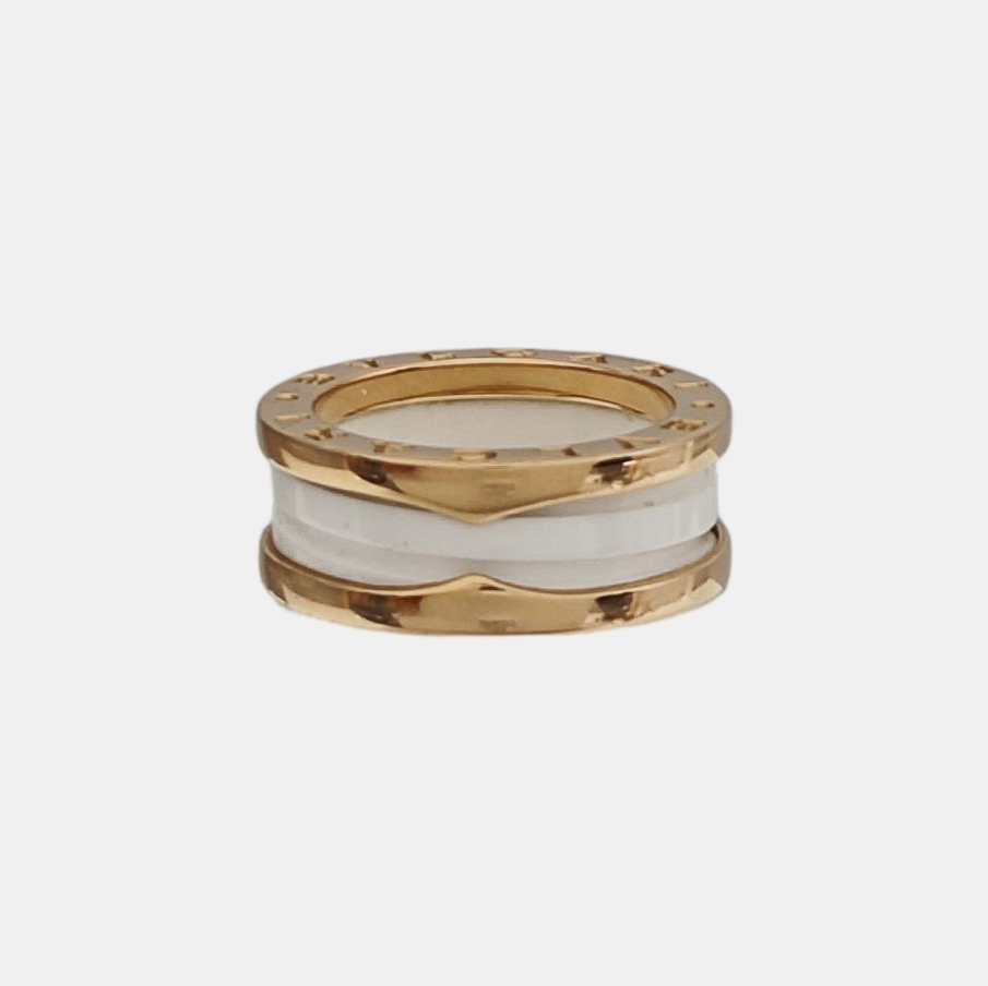 B.ZERO1 18k Rose Gold Ring EU 51