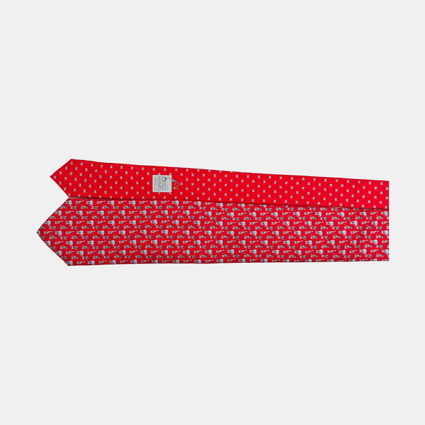 Mulberry Silk Tie Red