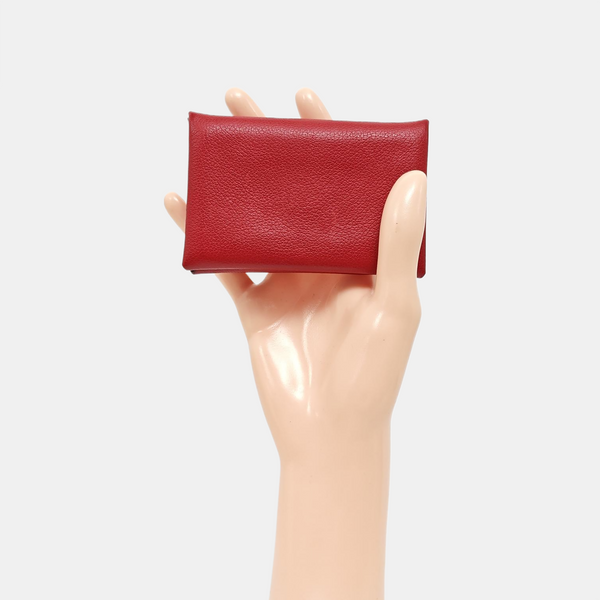 Calvi Evercolor Red Card Holder