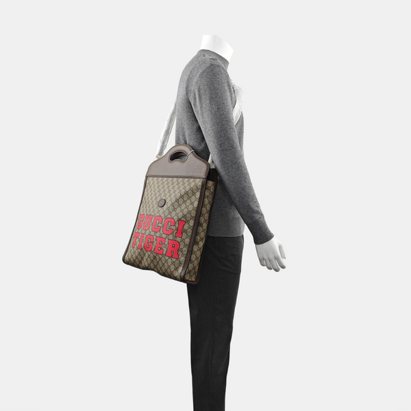 Retro Monogram Coated Canvas Gray