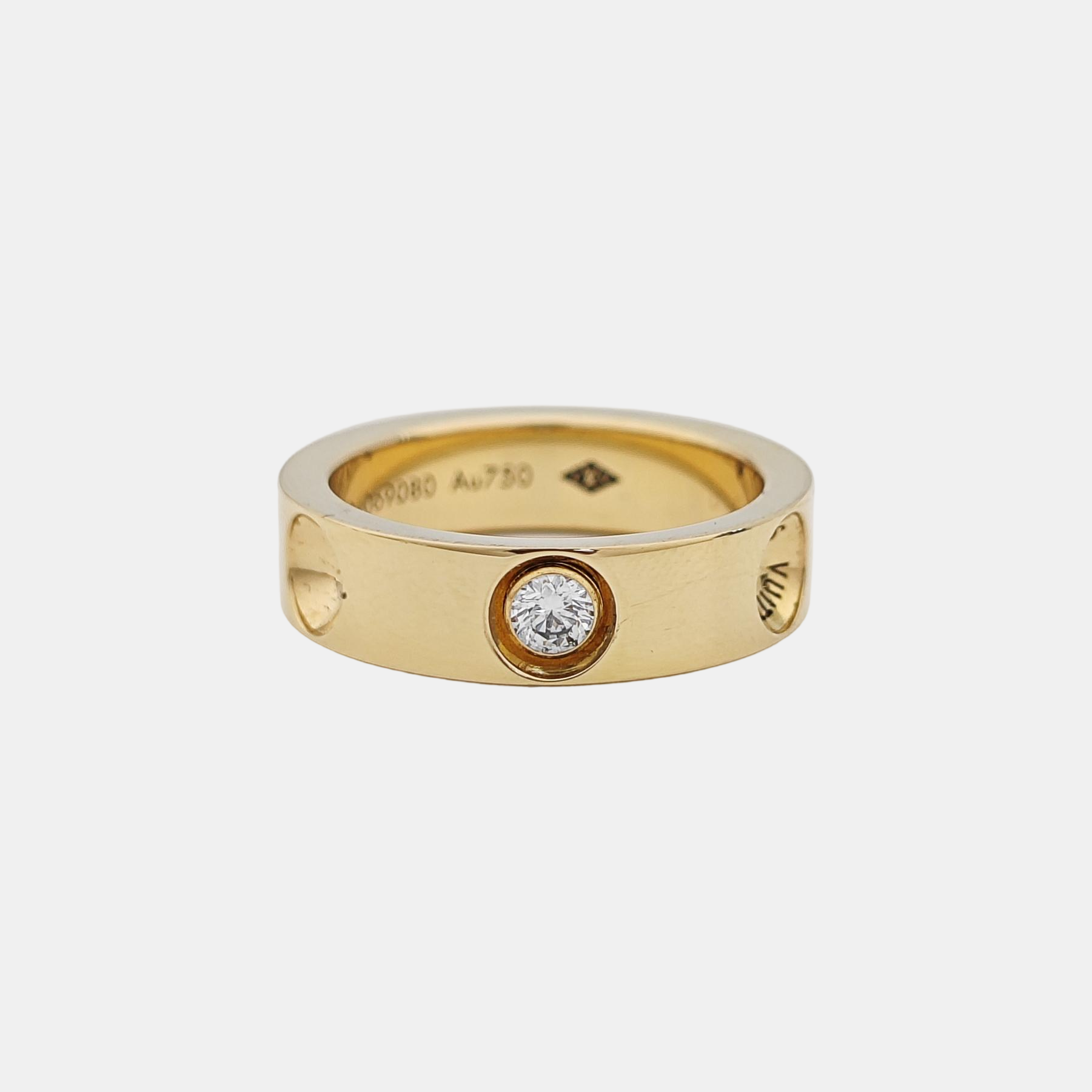 18k Gold Ring EU 50