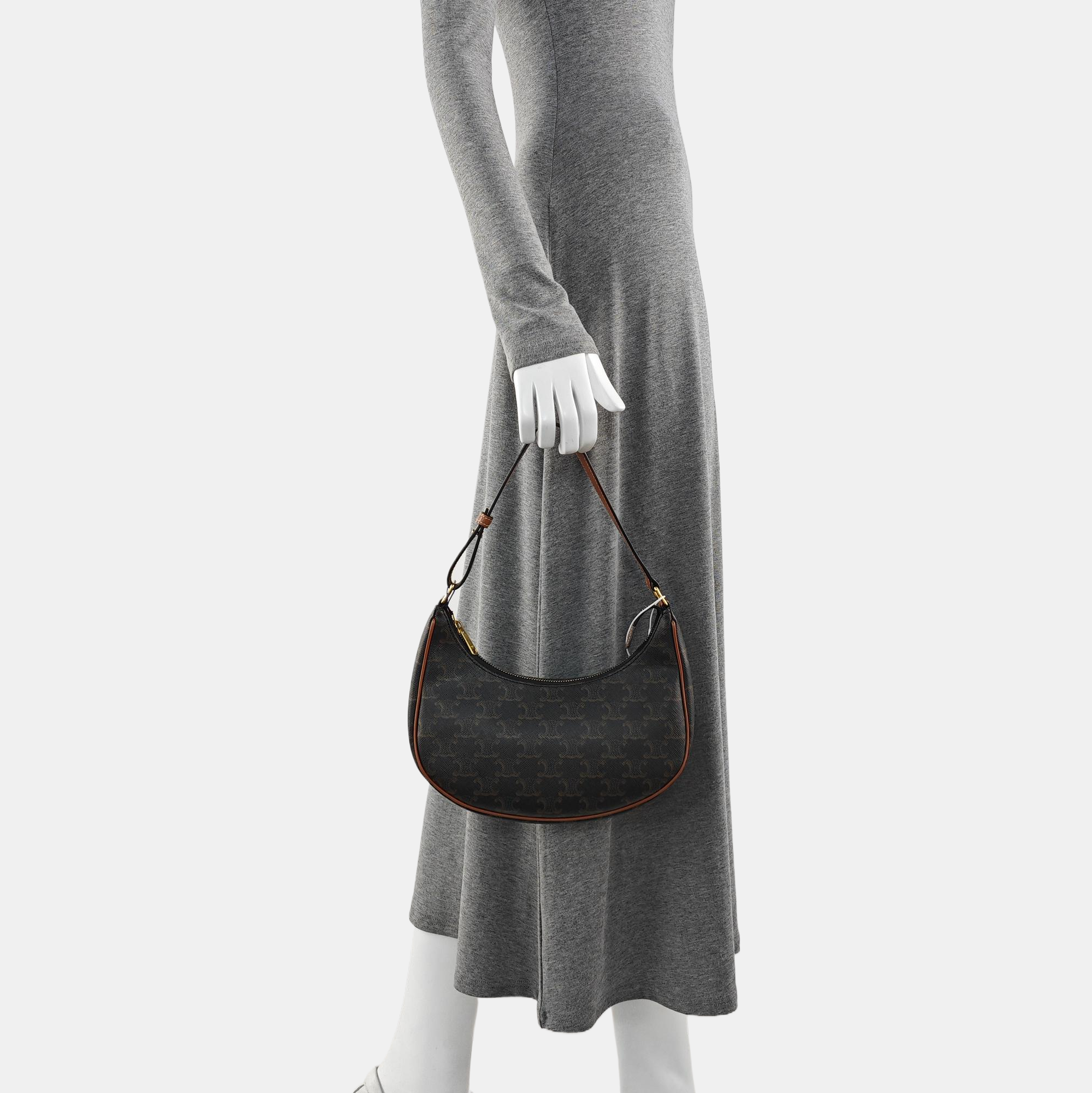 AVA Small Coated Canvas Brown