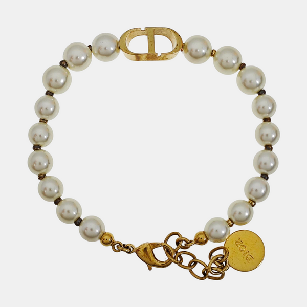 30 Montaigne Metal White Bracelet