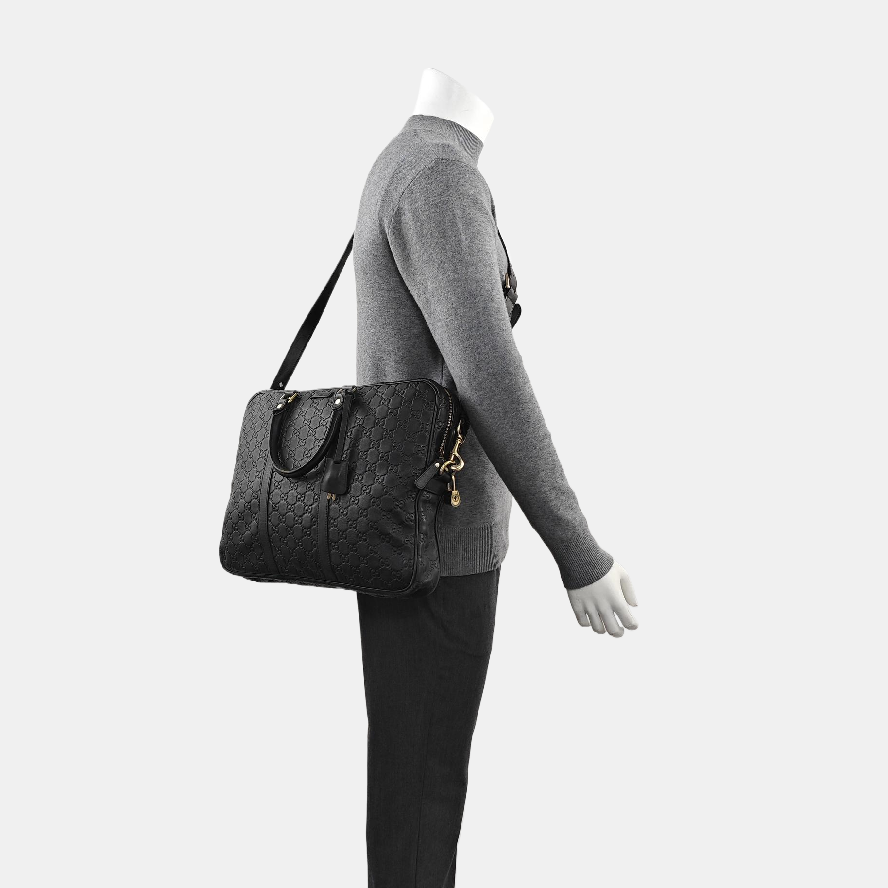 Signature Calfskin Black