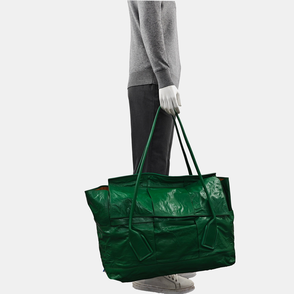Arco Extra Large Calfskin Green