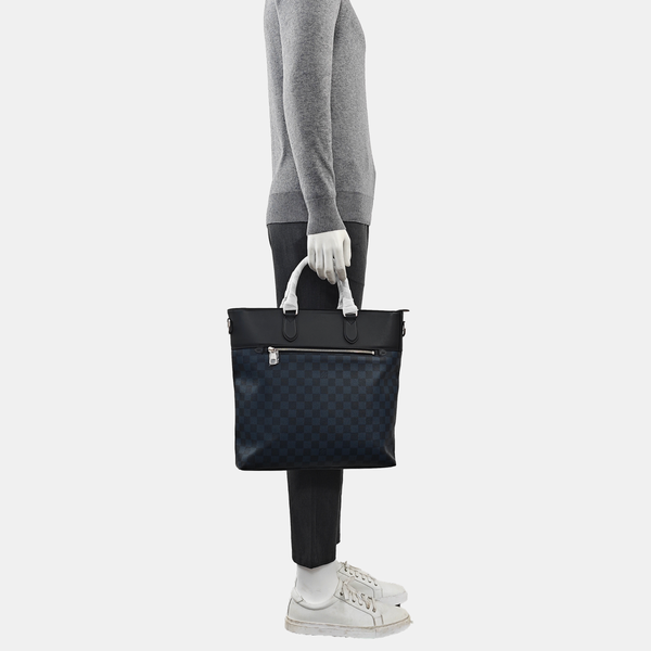 EXPLORER Damier Coated Canvas Blue