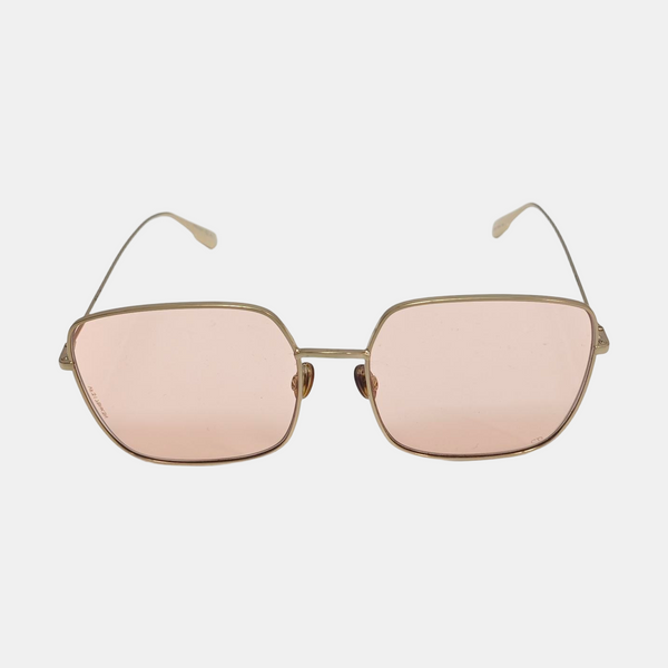 Metal Sunglasses Red