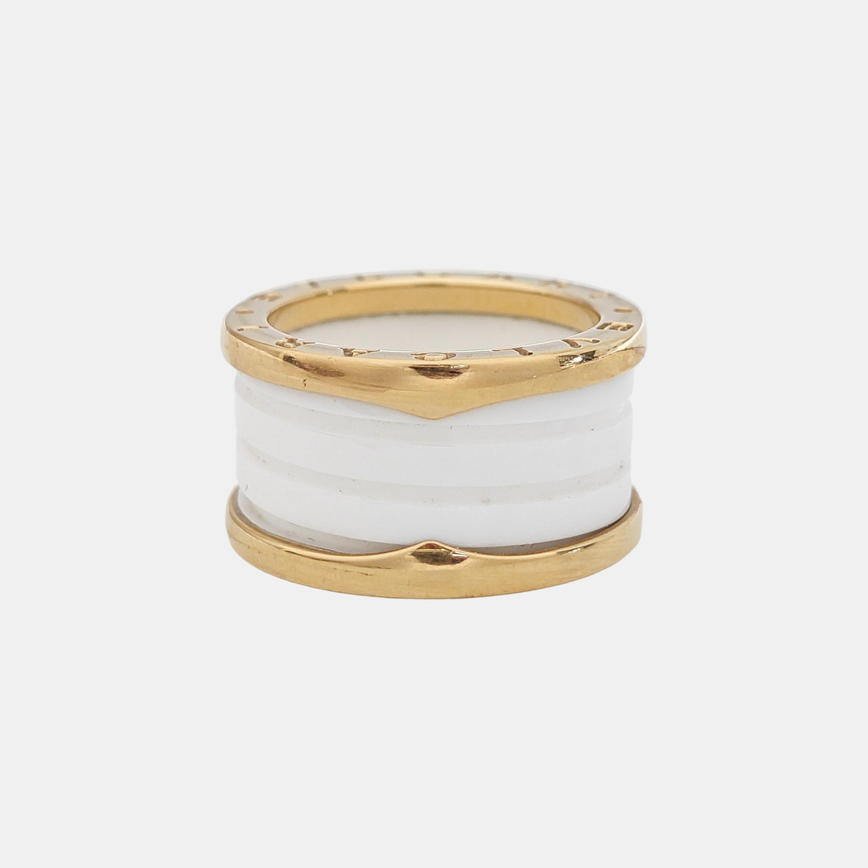 B.ZERO1 18k Rose Gold Ring EU 54