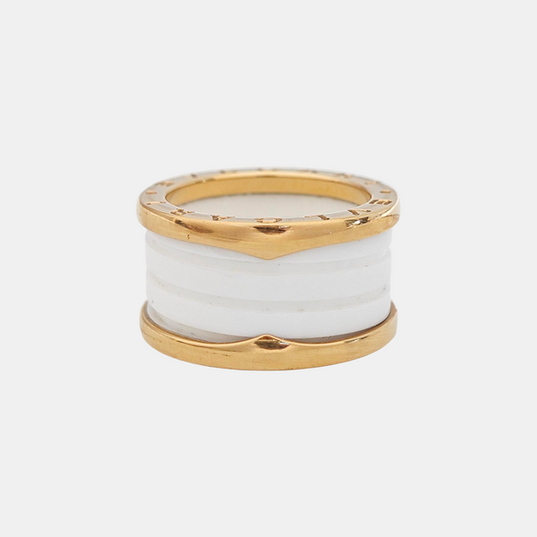 B.ZERO1 18k Rose Gold Ring EU 54