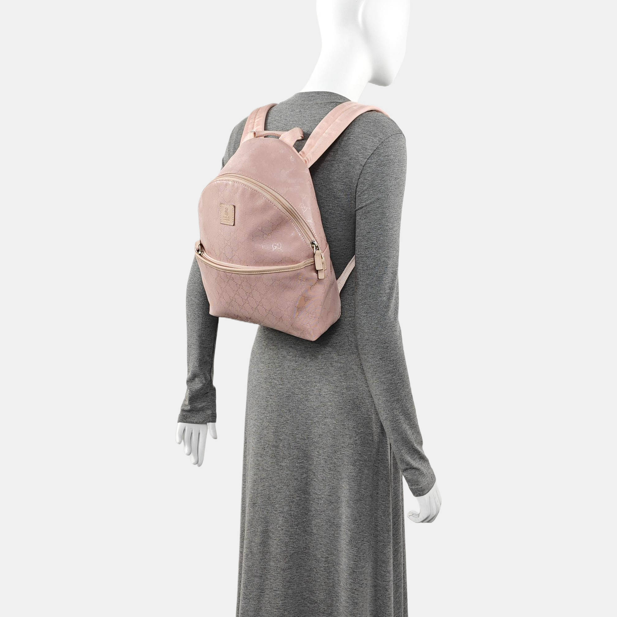 Signature Monogram Coated Canvas Pink