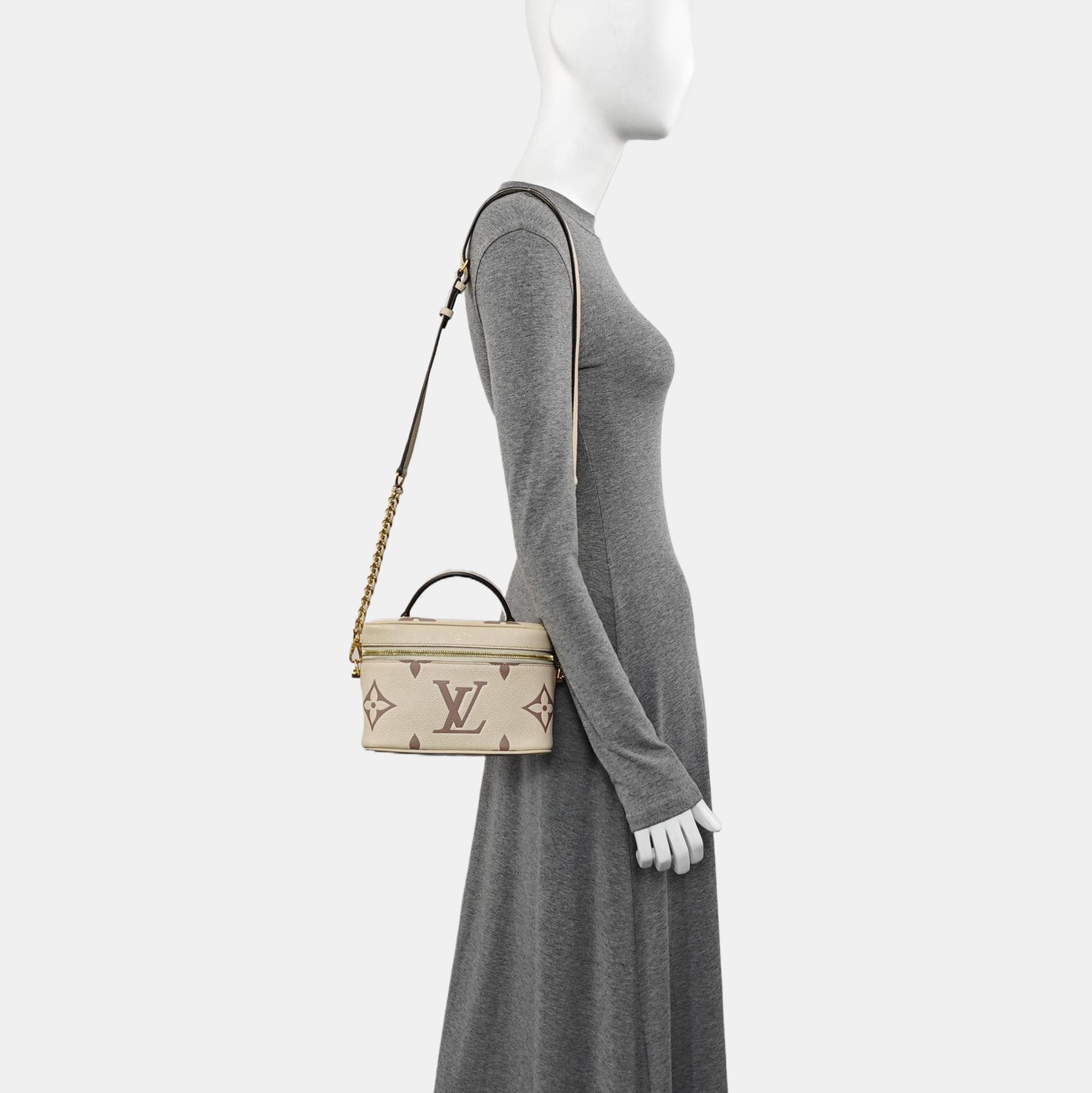 VANITY PM Monogram Calfskin Beige