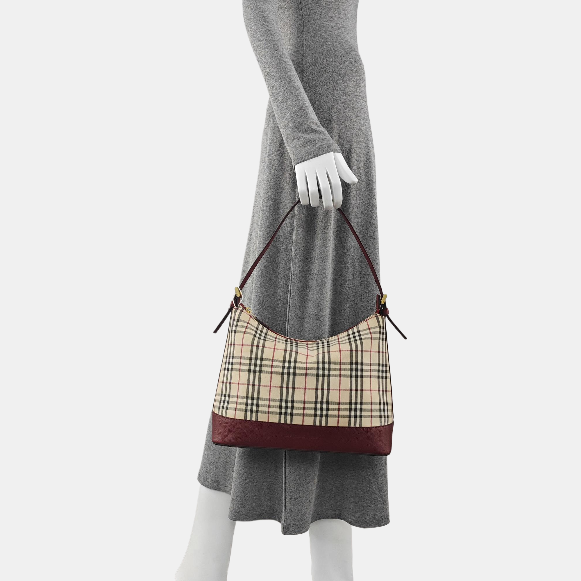 Canvas Top Handle Bag Small Beige
