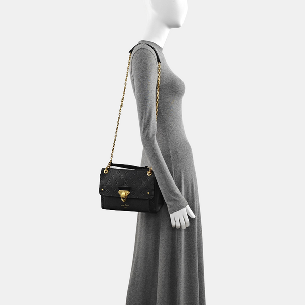 VAVIN PM Monogram Calfskin Black