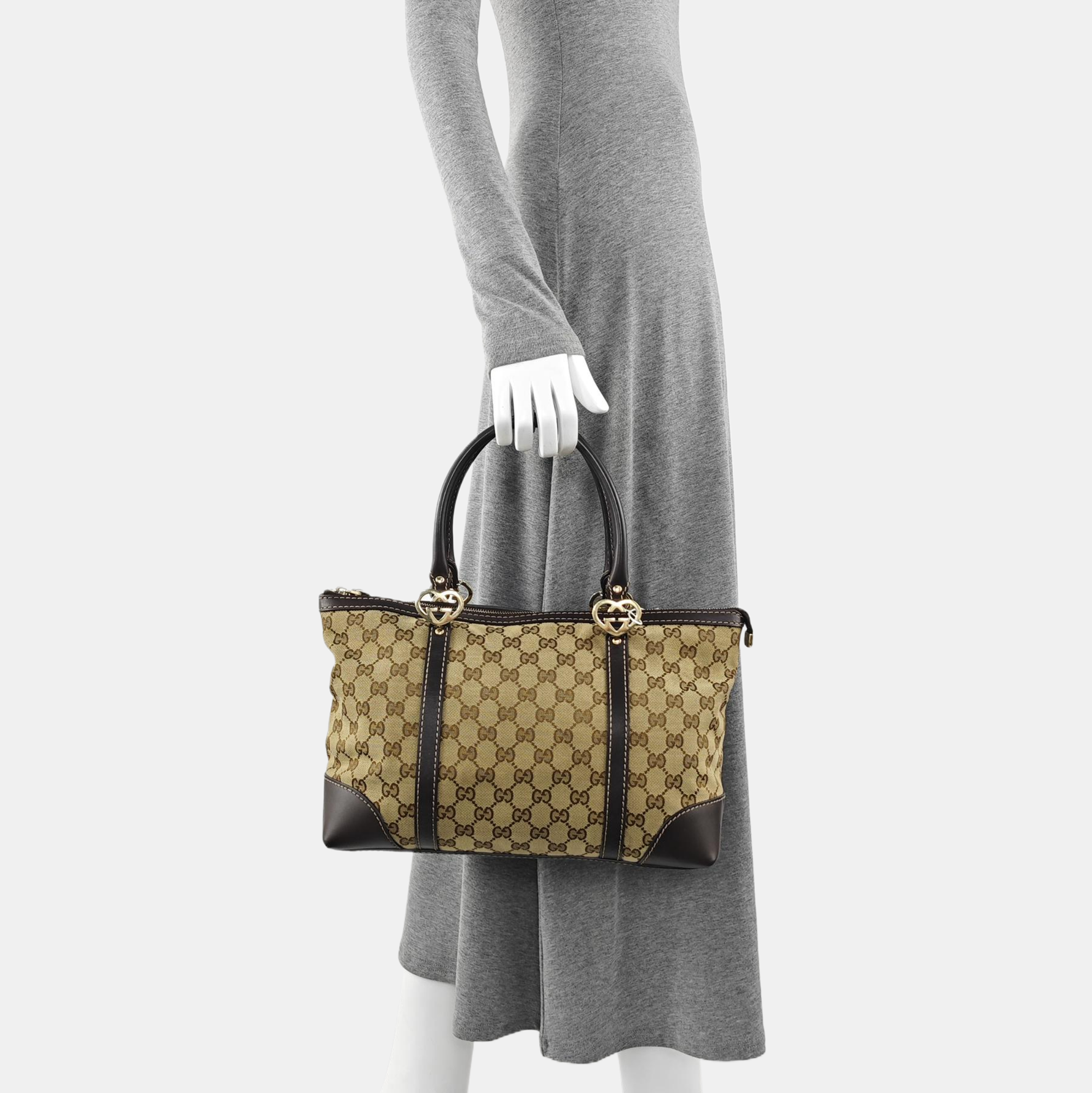 Lovely Small Monogram Canvas Brown