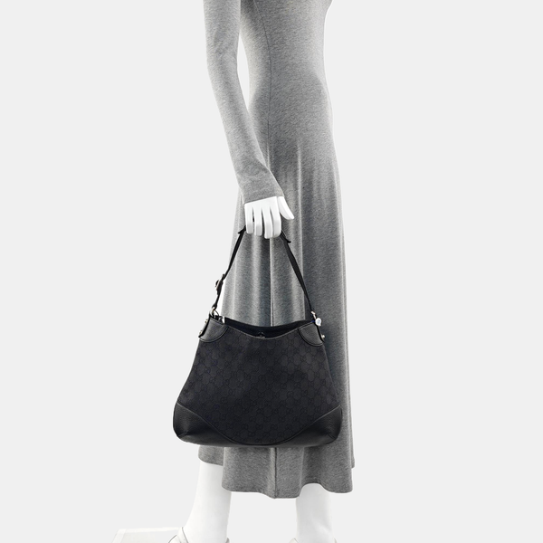 Monogram Canvas Top Handle Bag Black