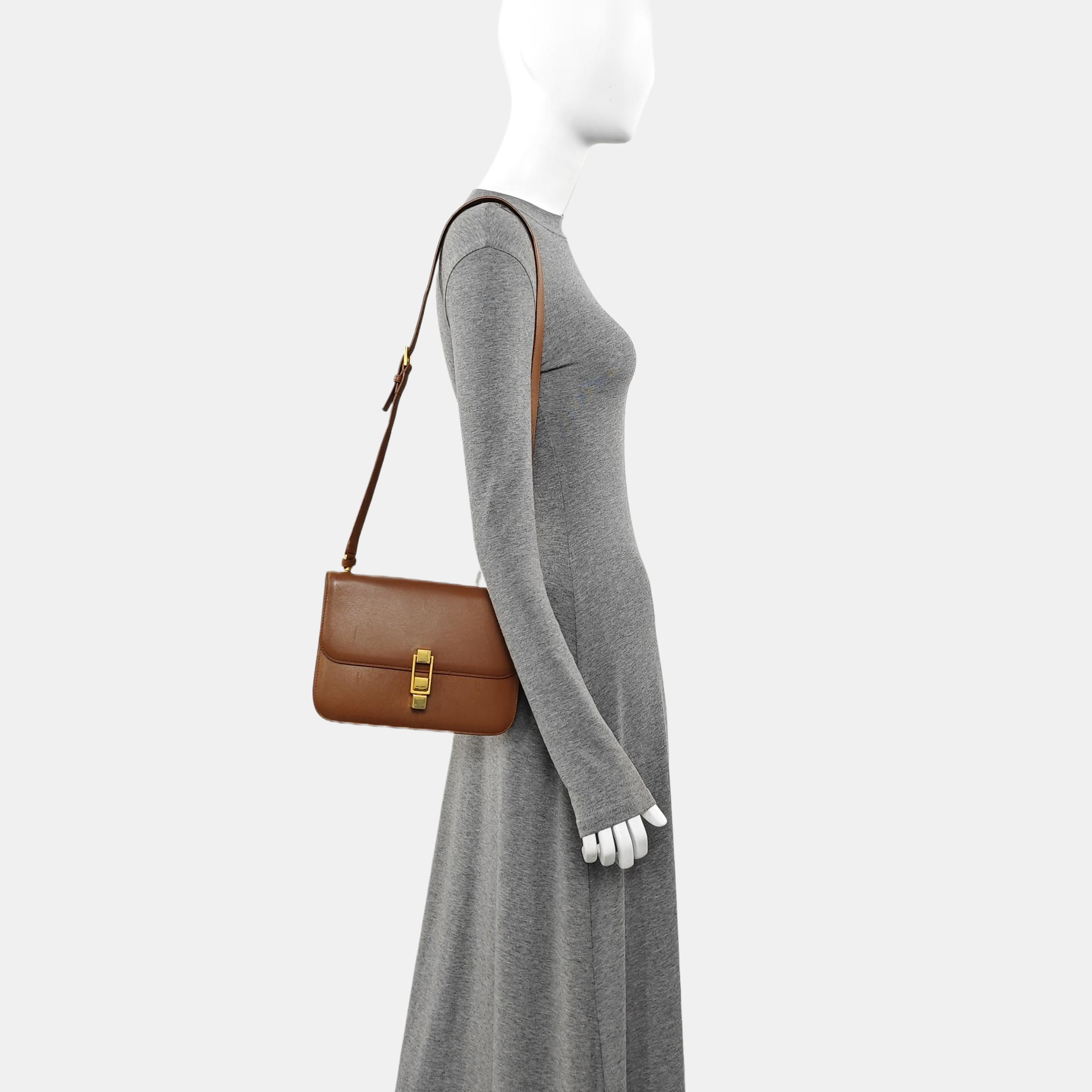 CARRE Calfskin Brown