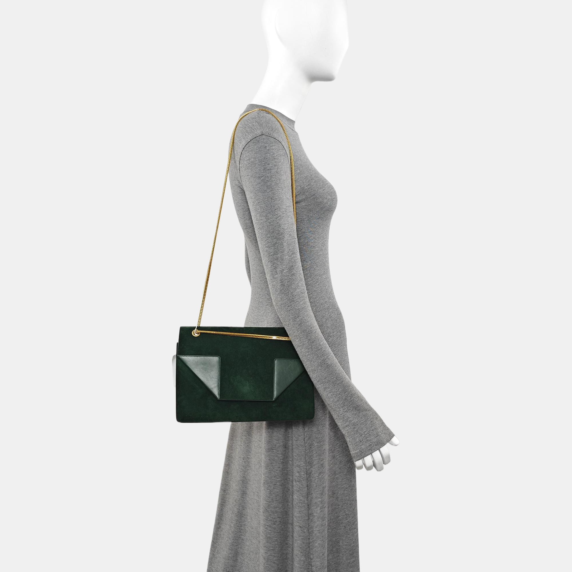 VINTAGE BETTY Suede Green