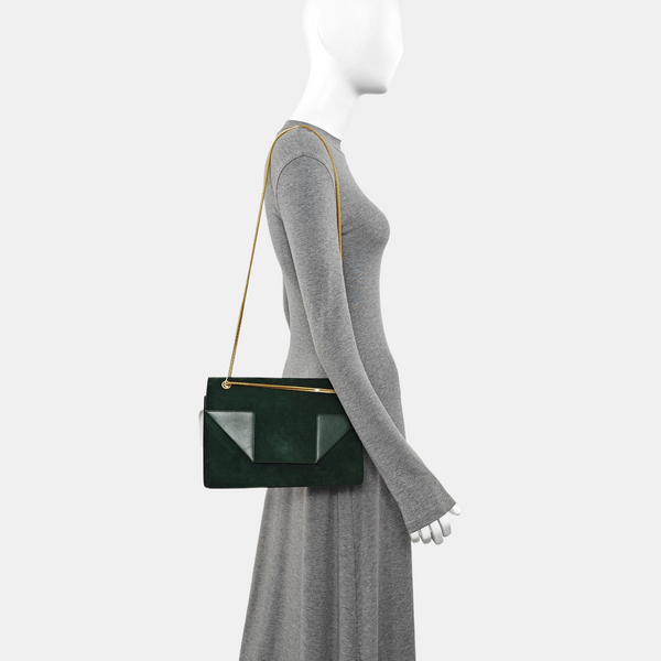 VINTAGE BETTY Suede Green