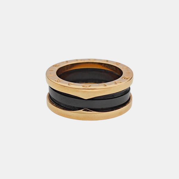 B.ZERO1 18k Rose Gold Ring EU 51
