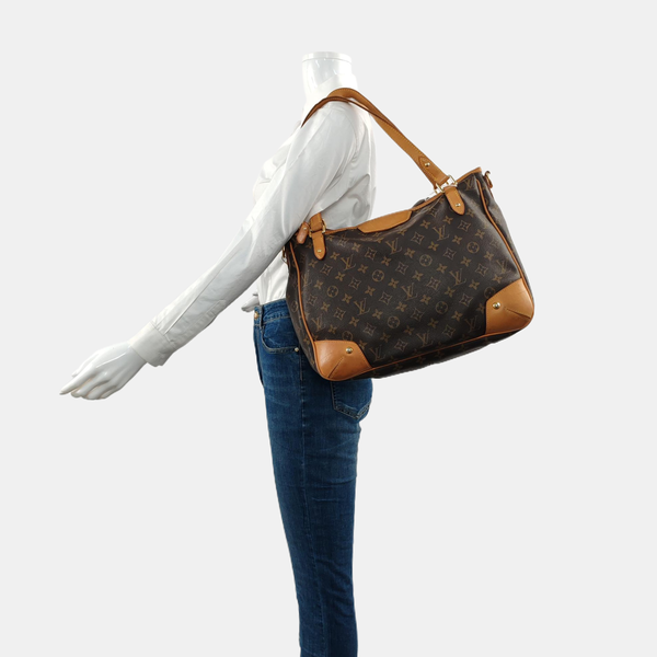RETIRO GM Monogram Coated Canvas Brown