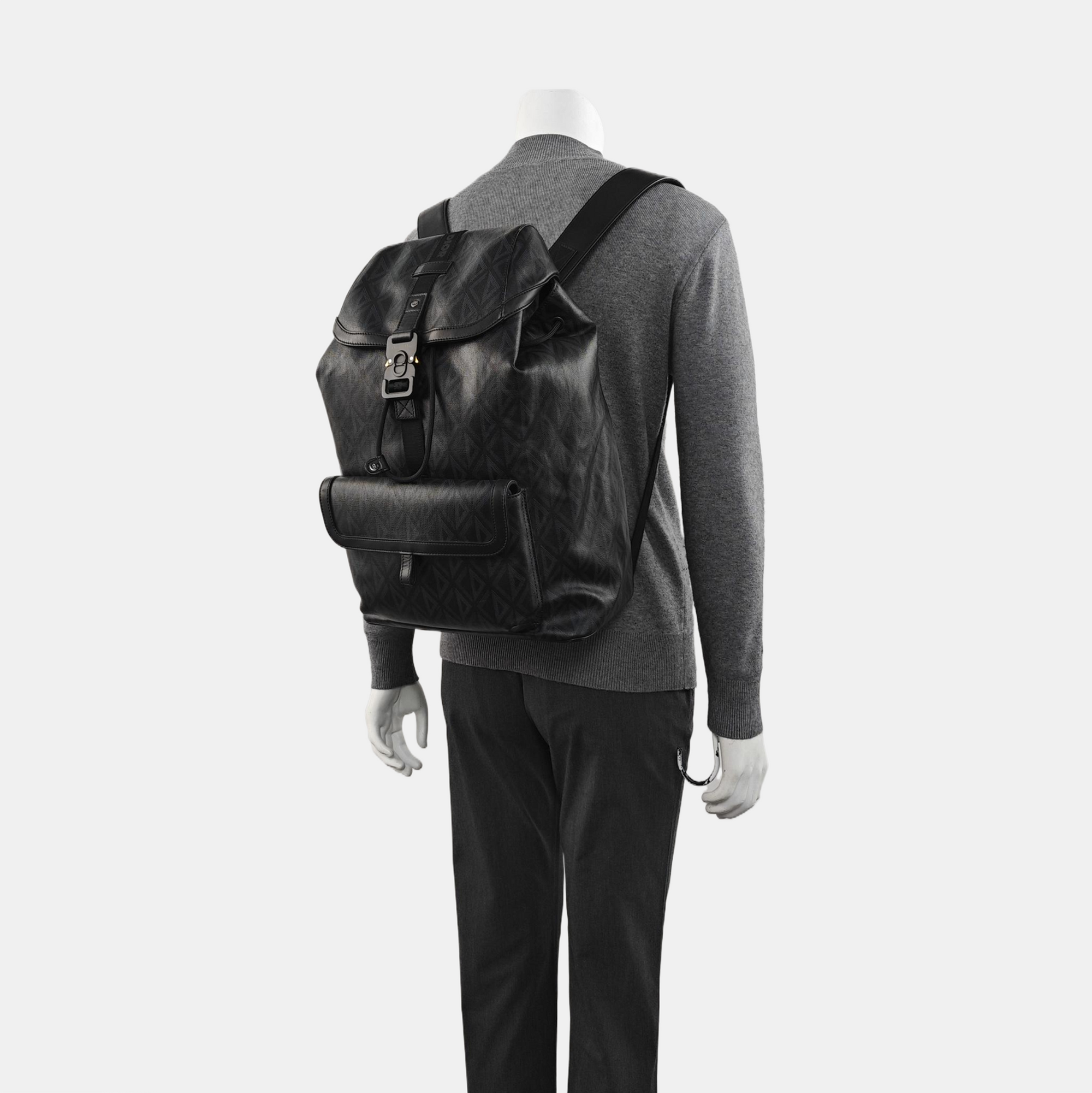 Hit The Road Coated Canvas Black
