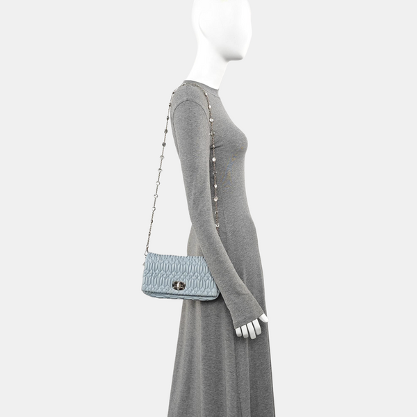 Crystal Lambskin Blue