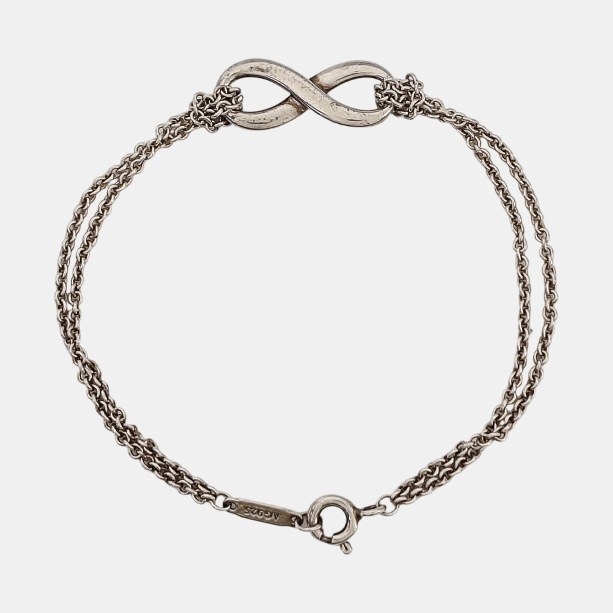 Tiffany Infinity 925 Sterling Silver Bracelet