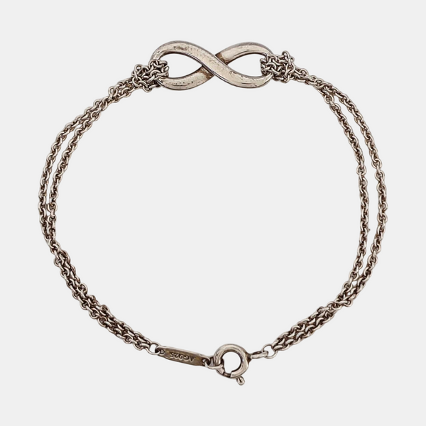 Tiffany Infinity 925 Sterling Silver Bracelet