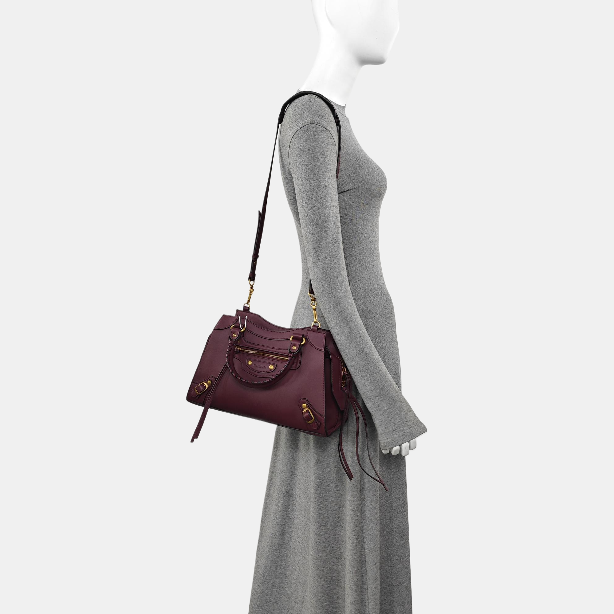 Neo Classic Small Calfskin Red