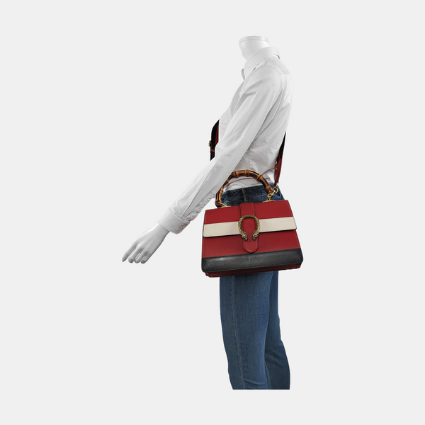 Authenticated pre-owned  Dionysus Medium Calfskin Red - Crossbody Bag at Looply