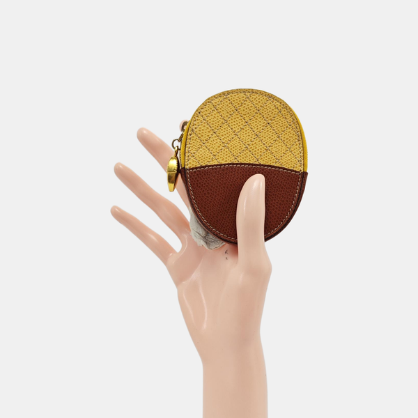 Calfskin Wallet Yellow