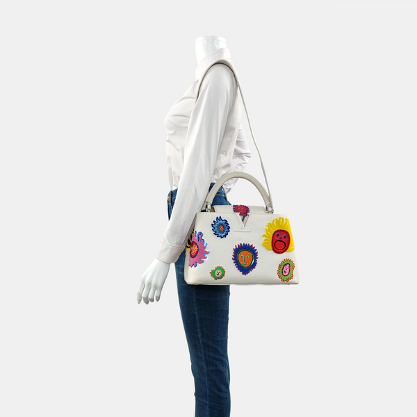 ARTYCAPUCINES MM Calfskin White