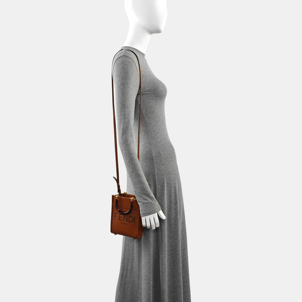 Sunshine Mini Calfskin Brown