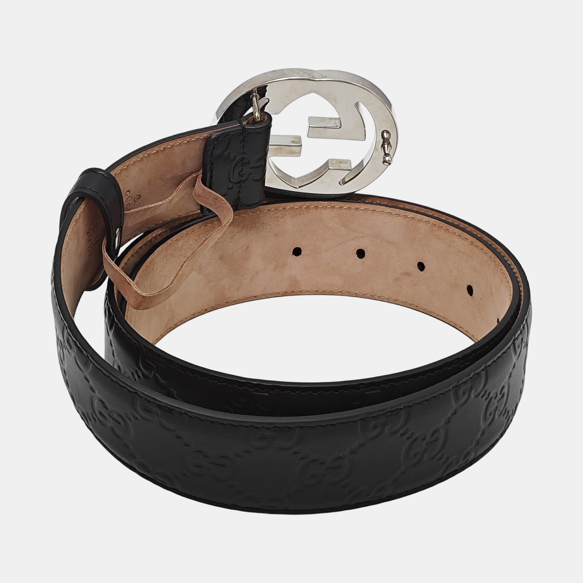 Leather Belt Black