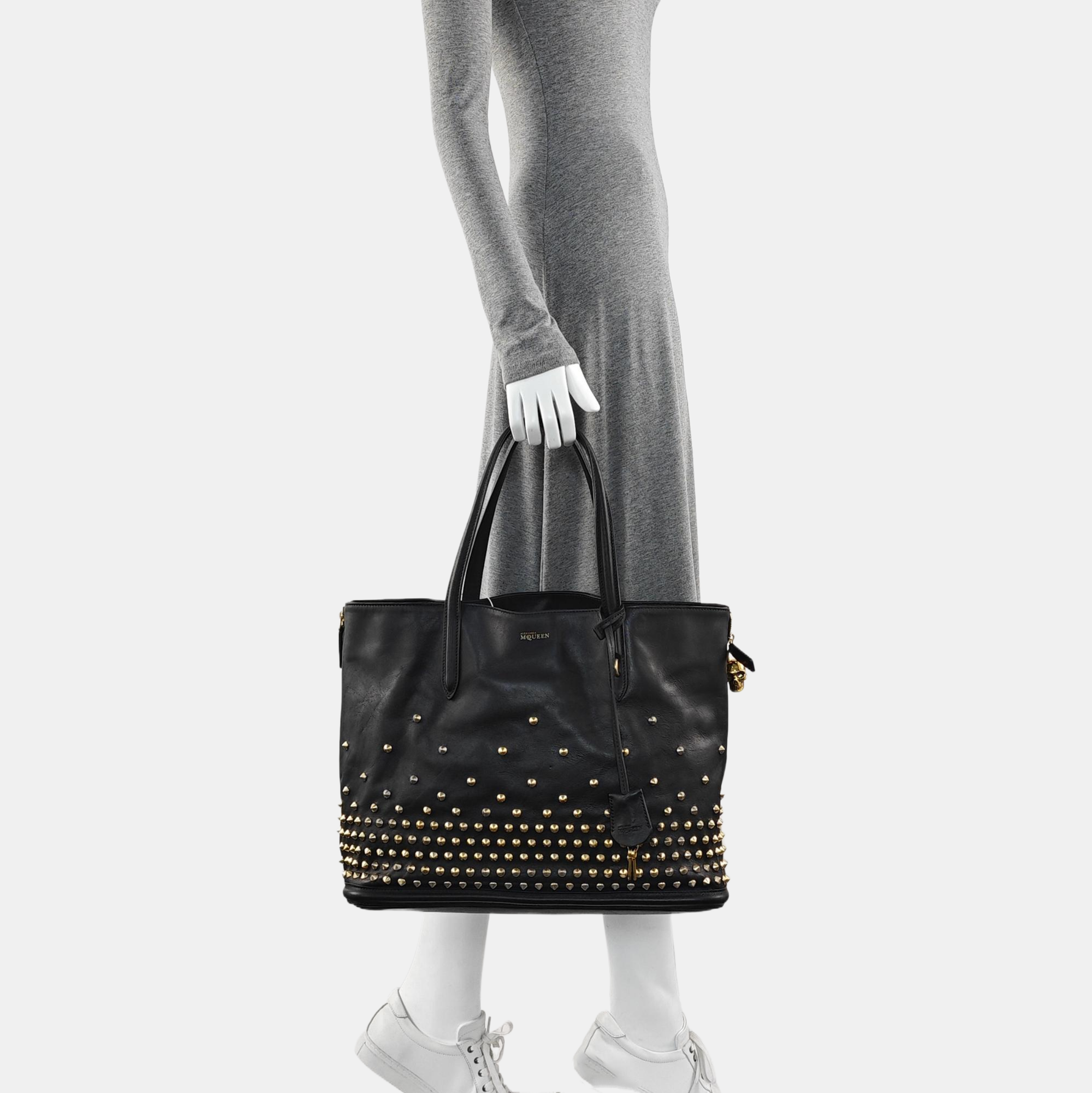 Calfskin Tote Bag Black