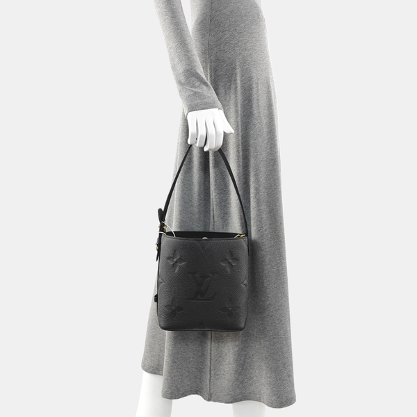 ALL IN BB Monogram Calfskin Black