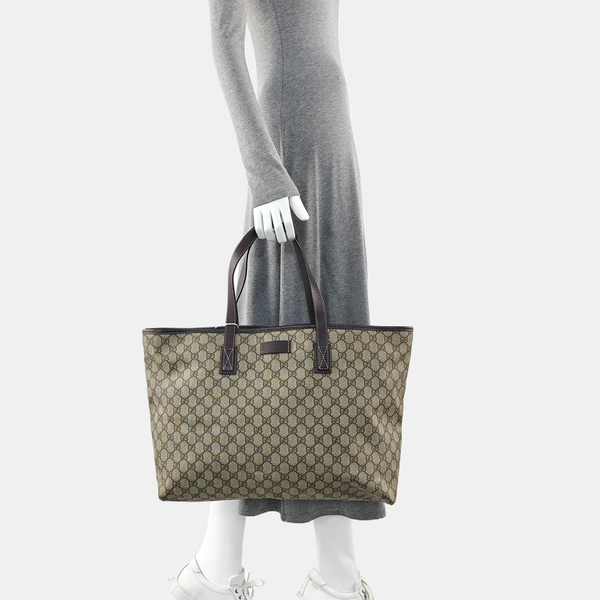 GG Imprime Monogram Coated Canvas Black