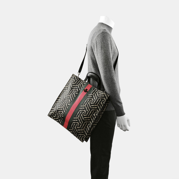 Monogram Coated Canvas Tote Bag Multicolor