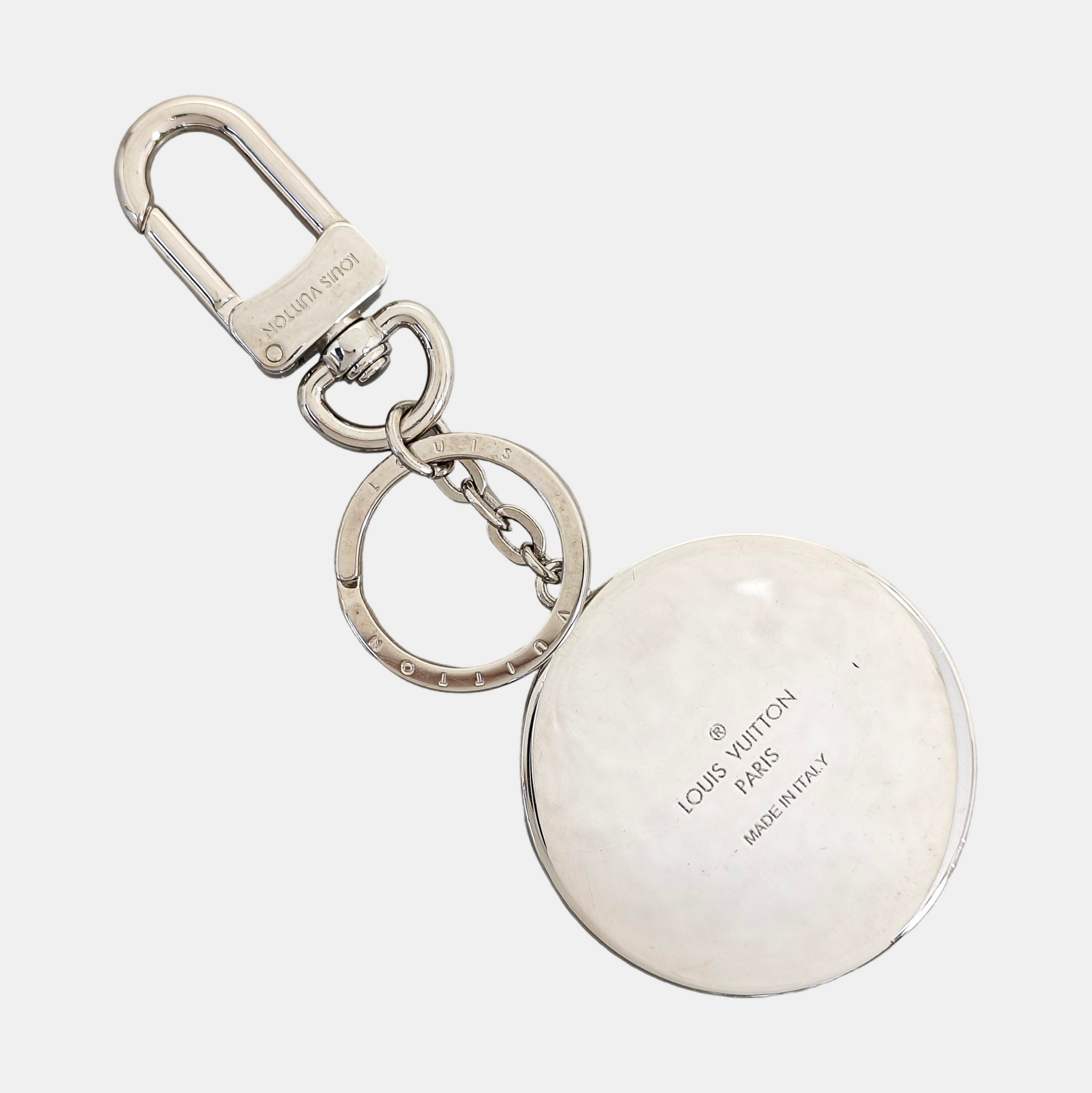 Metal Bag Charm Silver